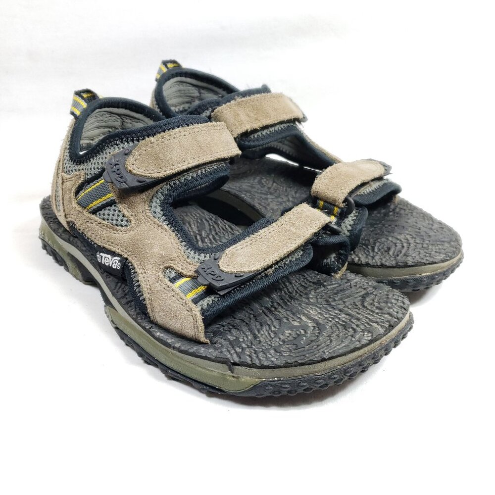 Teva Men's Size 7 Tan Leather Sports Sandals